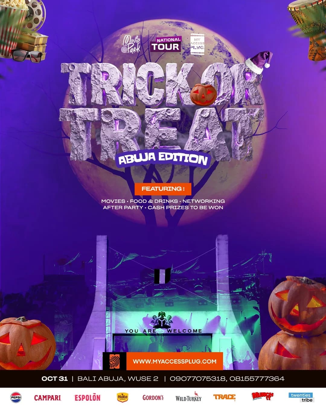 MOVIE IN THE PARK: TRICK OR TREAT, ABUJA EDITION